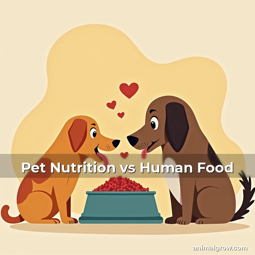 Read more about the article Pet Nutrition vs Human Food