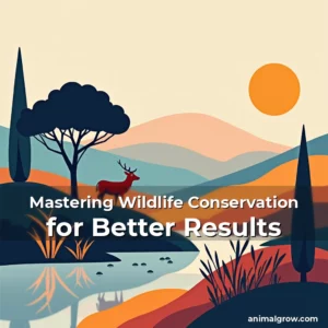 Artistic representation for Mastering Wildlife Conservation for Better Results