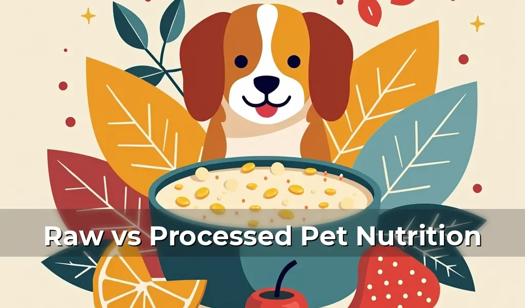 Raw vs Processed Pet Nutrition