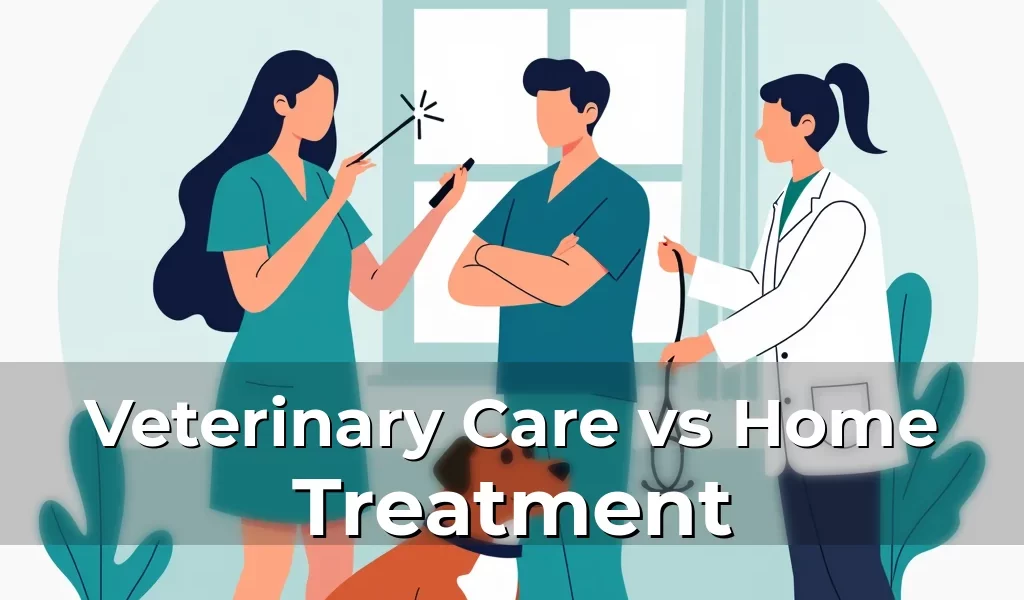 Veterinary Care vs Home Treatment