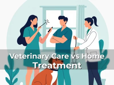 Veterinary Care vs Home Treatment