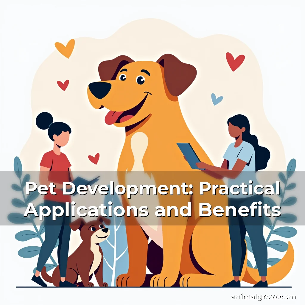 Artistic representation for Pet Development: Practical Applications and Benefits