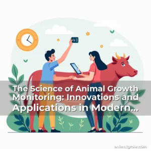 Artistic representation for The Science of Animal Growth Monitoring: Innovations and Applications in Modern Livestock Management