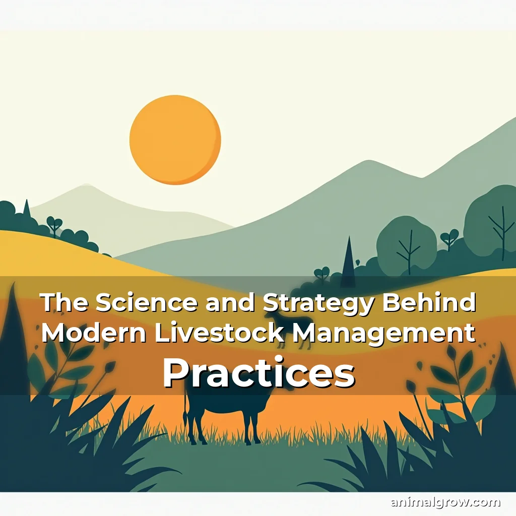 Read more about the article The Science and Strategy Behind Modern Livestock Management Practices
