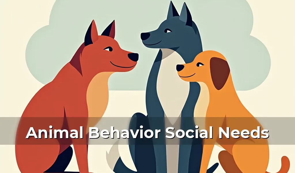 Animal Behavior Social Needs