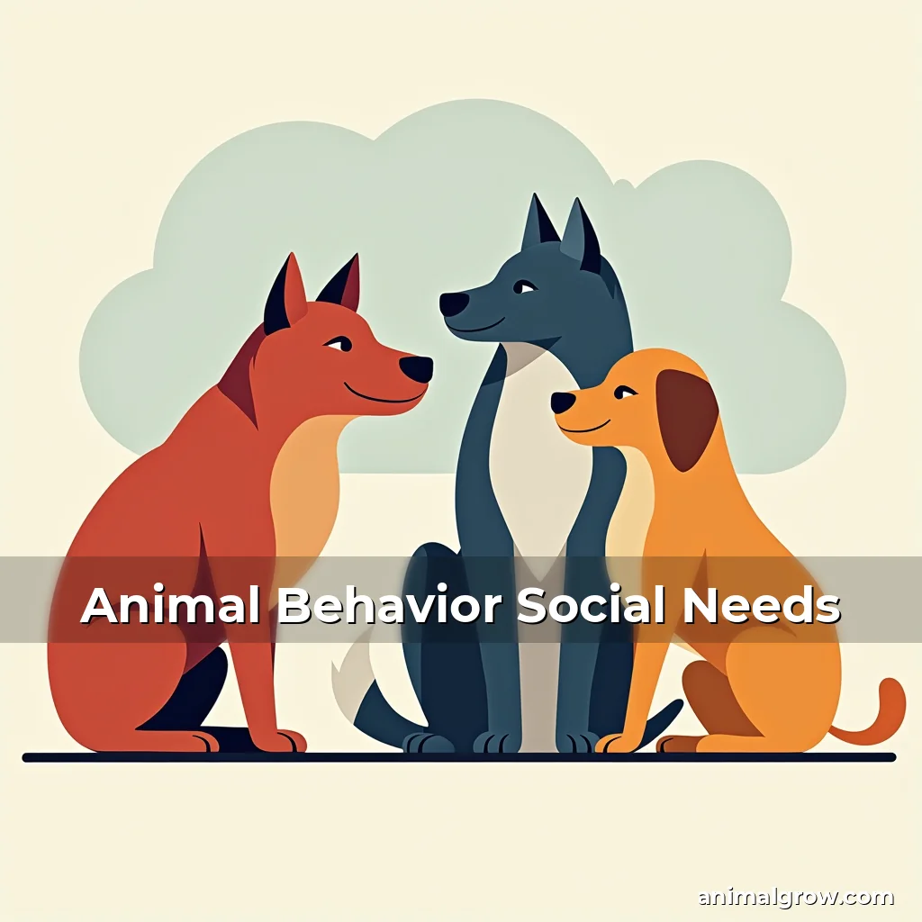Read more about the article Animal Behavior Social Needs