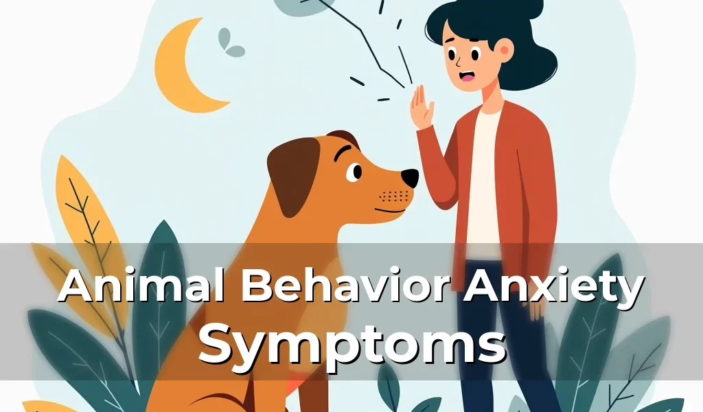 Animal Behavior Anxiety Symptoms